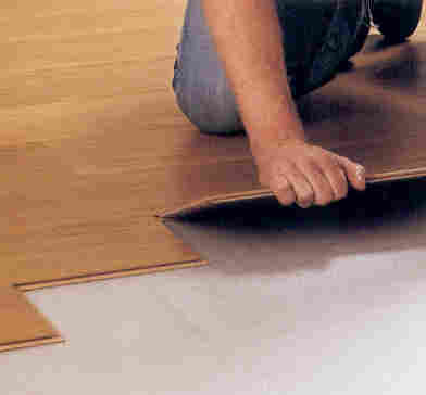 posa pavimento laminato con sistema quick step